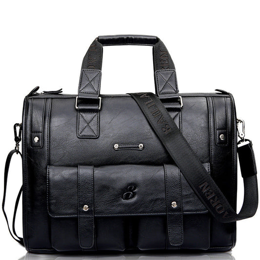 Business Laptop Leather Bag