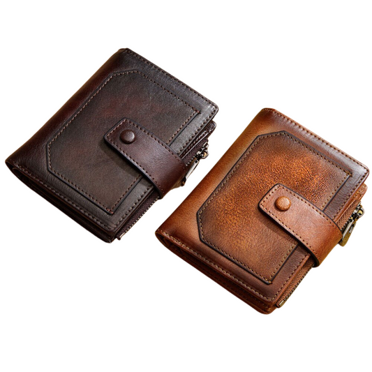 RFID Blocking Leather Wallet (Offer Until 15-May-2024)
