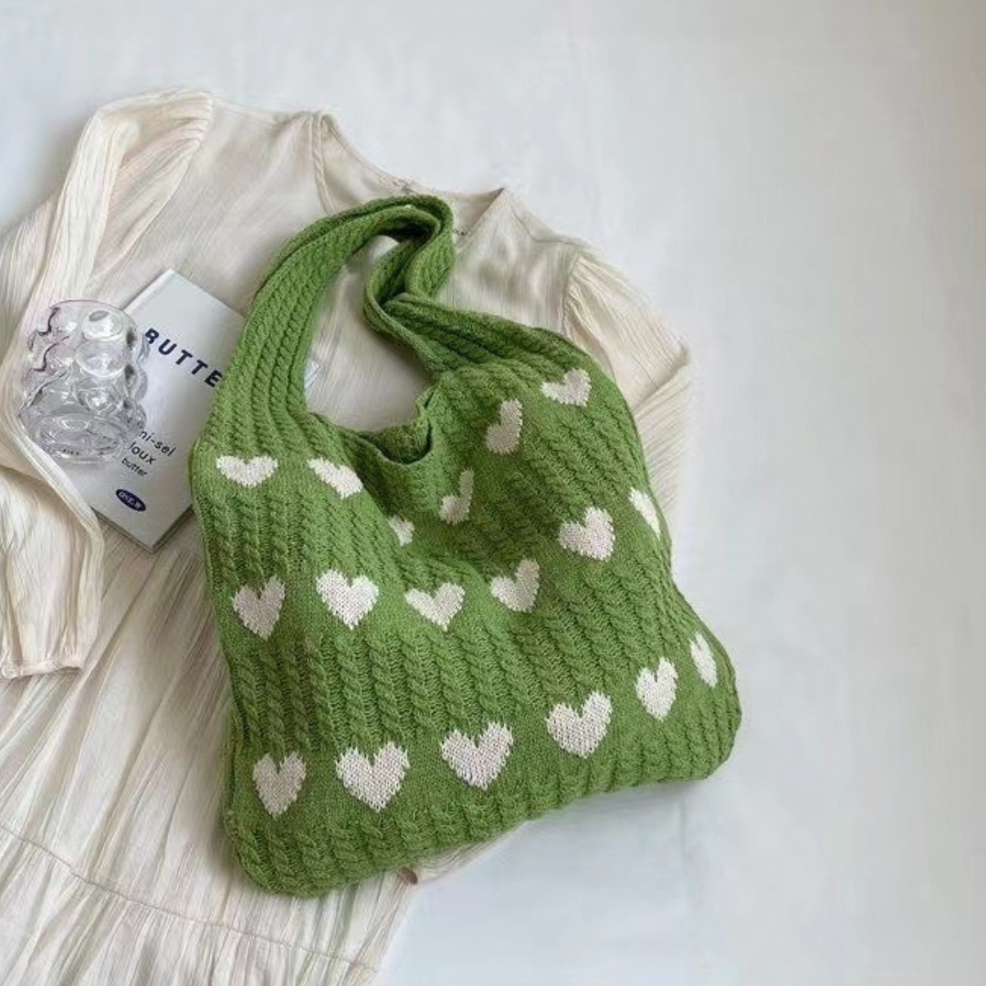 Large Knitted Shoulder Bag (Offer Until 15-May-2024)