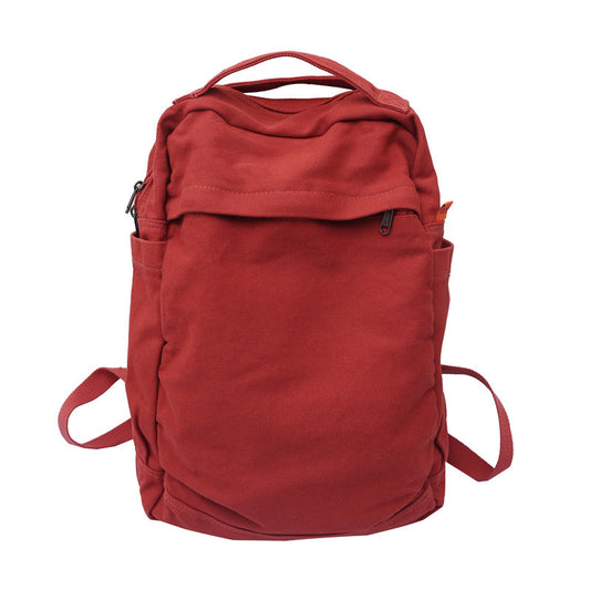 Unisex Canvas School Backpack (Offer Until 15-May-2024)