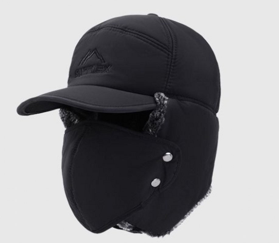 Thermal Hat Ear Protection Face Windproof Ski Cap