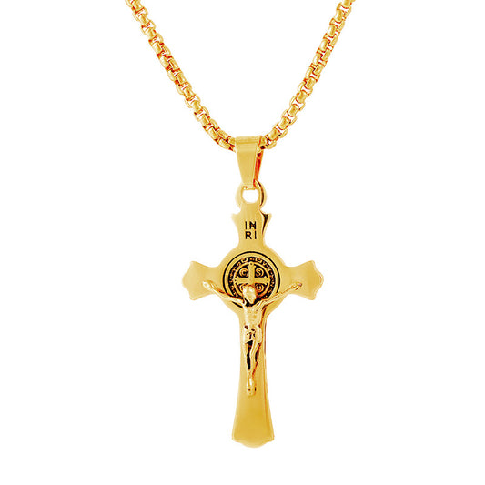 Jesus Crucifix Cross Necklace (Offer Until 15-May-2024)