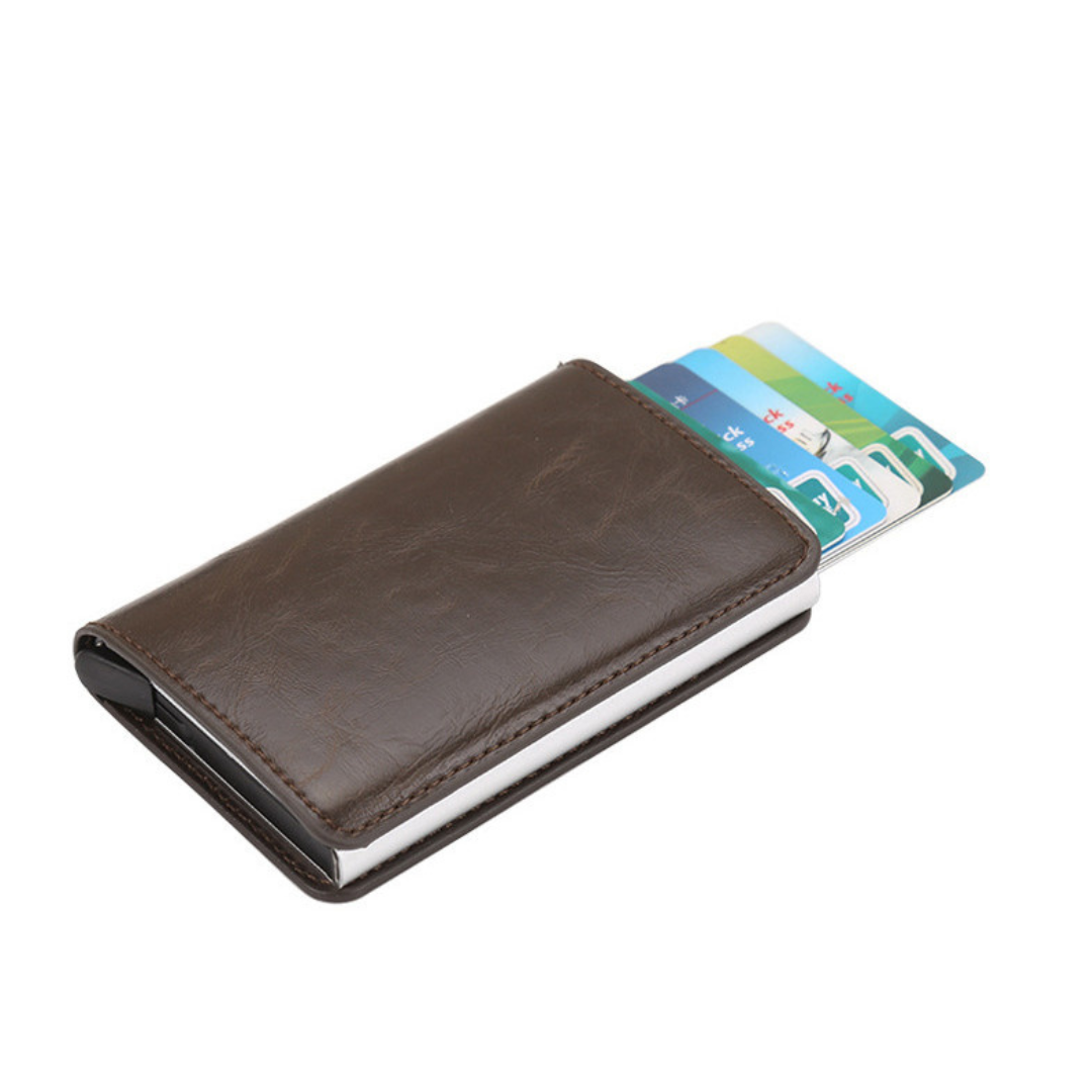 Automatic Cards Holder RFID Protection