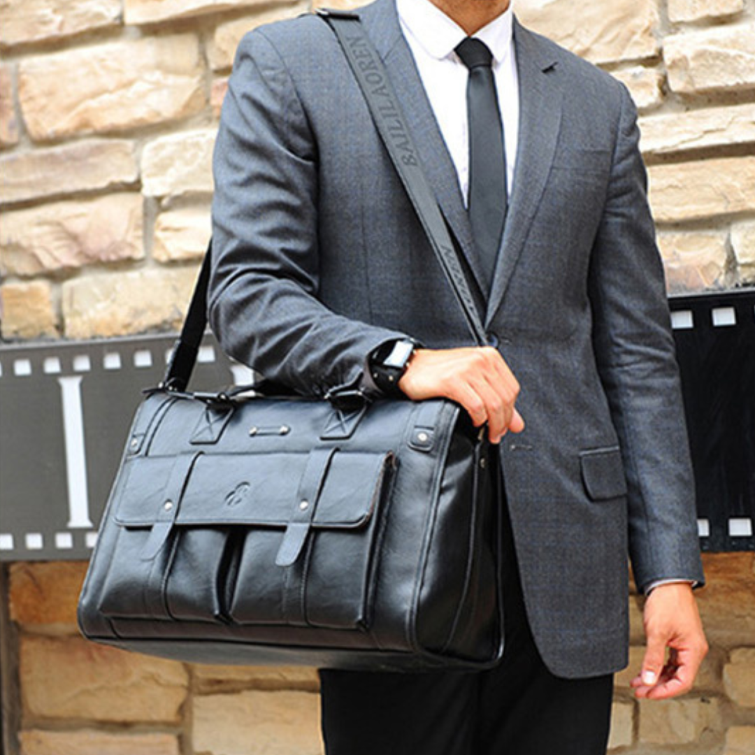 Business Laptop Leather Bag (Lowest Price Ever! Until 01-Mar-2024)
