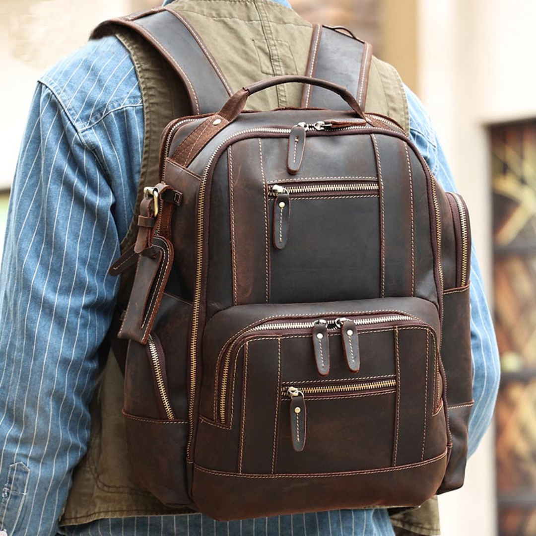 Retro Leather Backpack – Tomorrows Offers Retro Leather Backpack – Tomorrows Offers