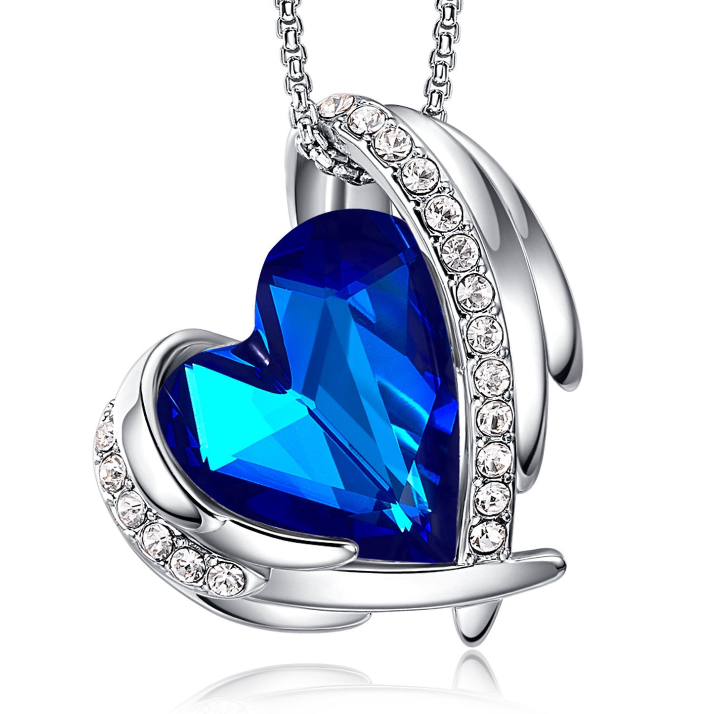 Angel Heart Necklace & Earrings (Lowest Price Ever! Until 01-Mar-2024)