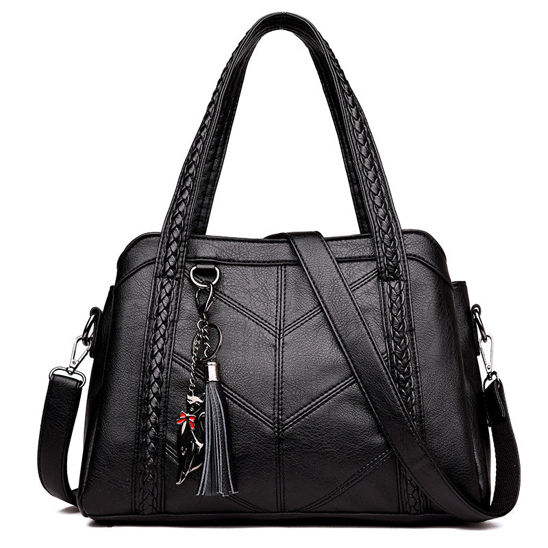 Ladies Leather Handbag Crossbody