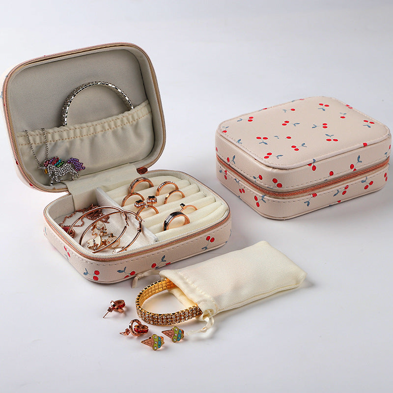 Portable Organizer Jewelry Case
