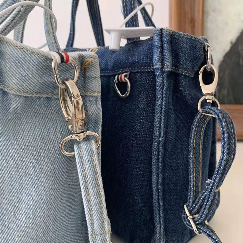 Blue clearance denim purse