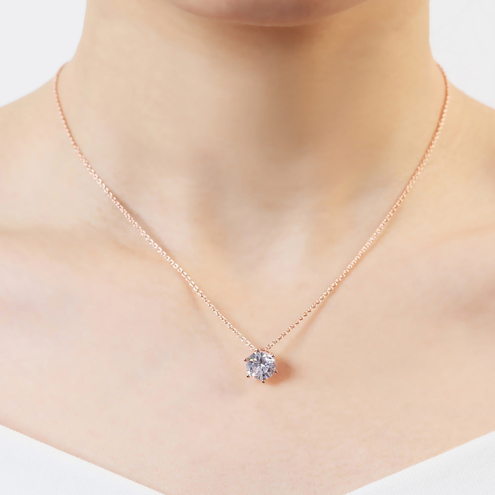 fine jewelry Solitaire Necklace