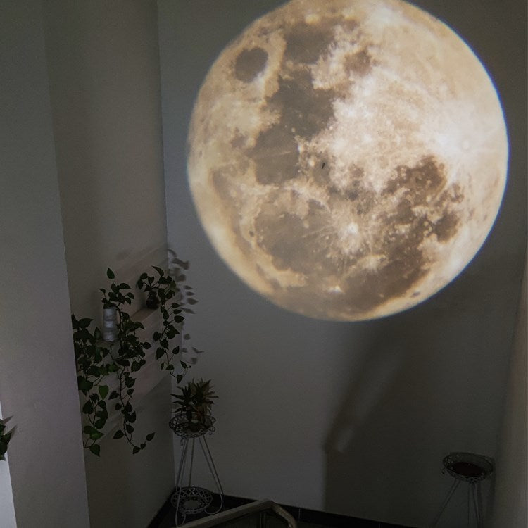 Earth and Moon USB Projector Lamp (Lowest Price Ever! Until 01-Mar-2024)