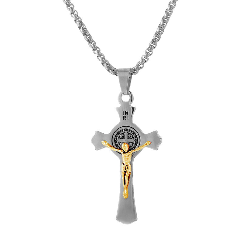 Jesus Crucifix Cross Necklace