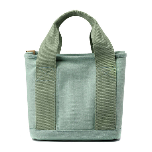 Multi-Pocket Canvas Handbag (Buy 2 Get 1 Free, Ends 31-Dec-23)