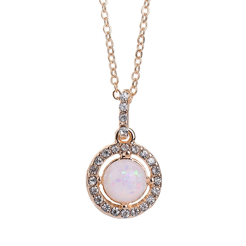 Charm Stone Pendant Necklace (Lowest Price Ever! Until 01-Mar-2024)