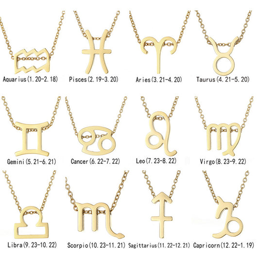 Zodiac Sign Necklace With Gift Card (Lowest Price Ever! Until 01-Mar-2024)