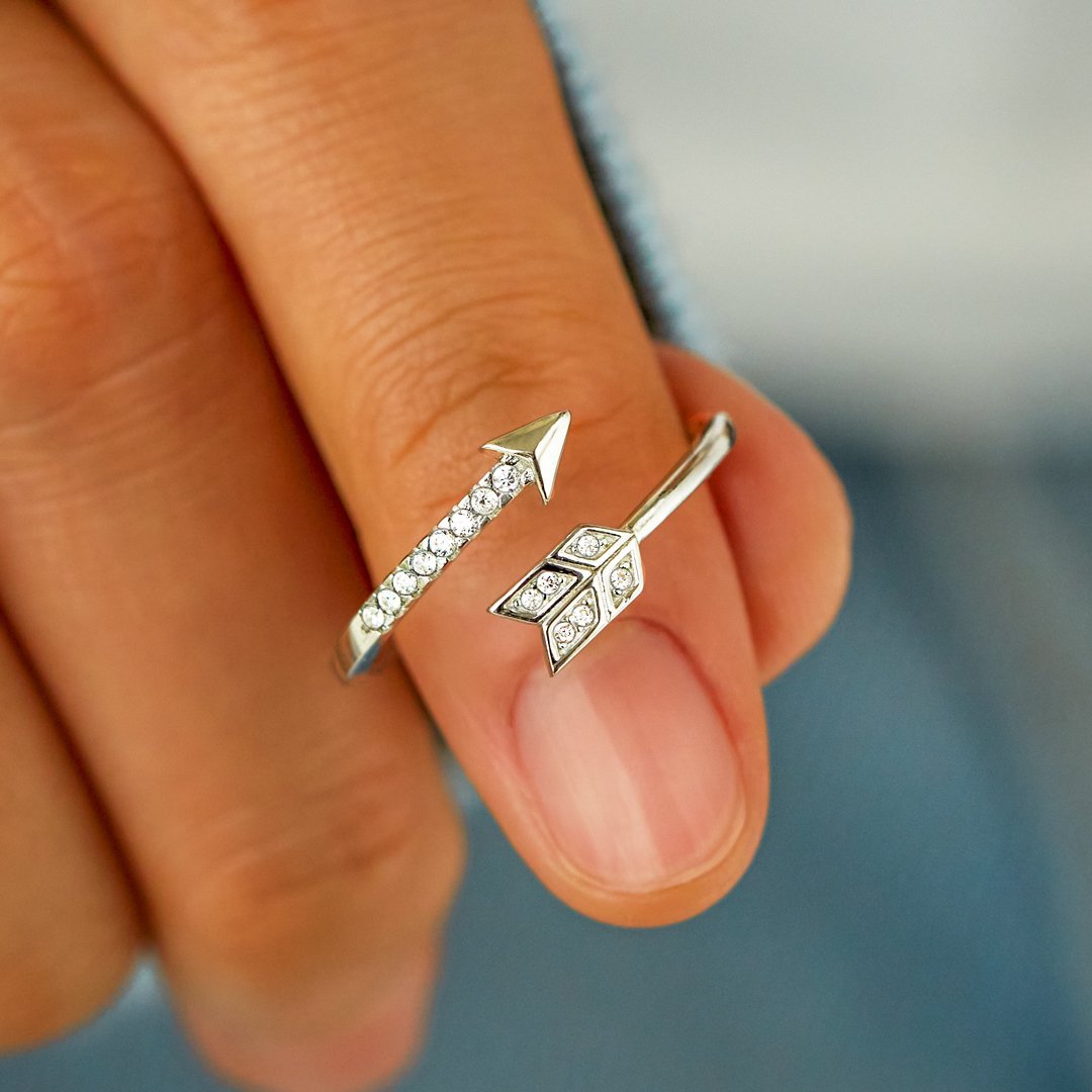 Adjustable Silver Arrow Ring (Lowest Price Ever! Until 01-Mar-2024)