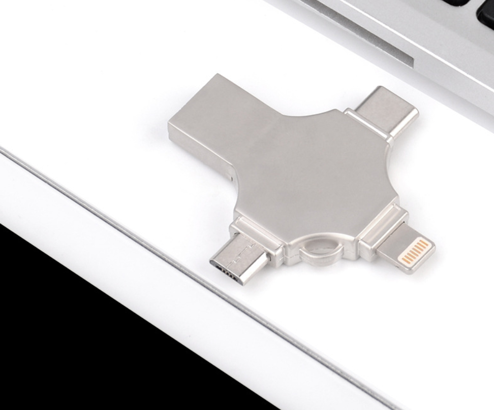 Stylish and lightweight 4 in 1 USB Flash Drive 