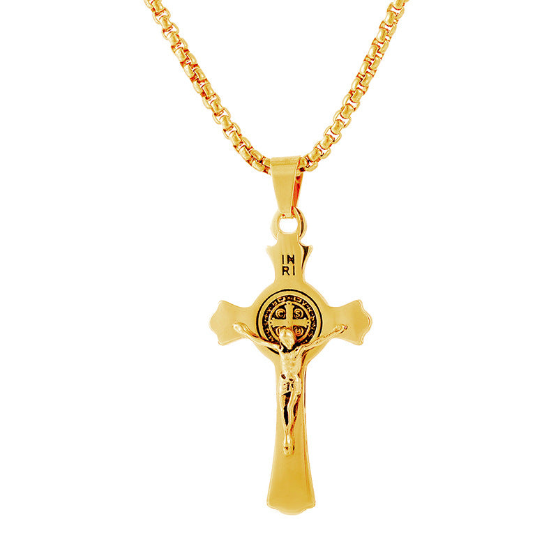 Montana Silversmiths Farrier's Faith Cross Necklace NC5317 | Painted  Cowgirl Western Store
