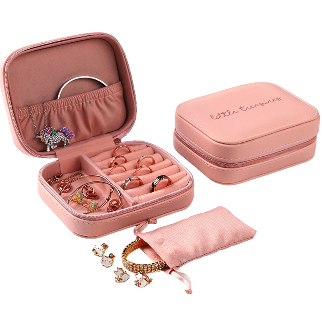 Portable Organizer Jewelry Case