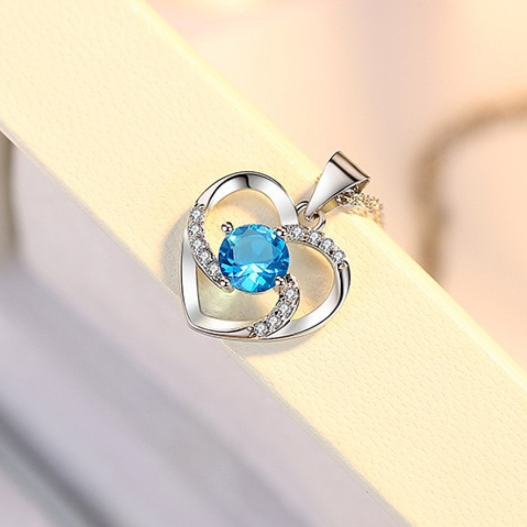 Love Heart Diamond Necklace (Buy 2 Get 1 Free, Ends 31-Dec-23)