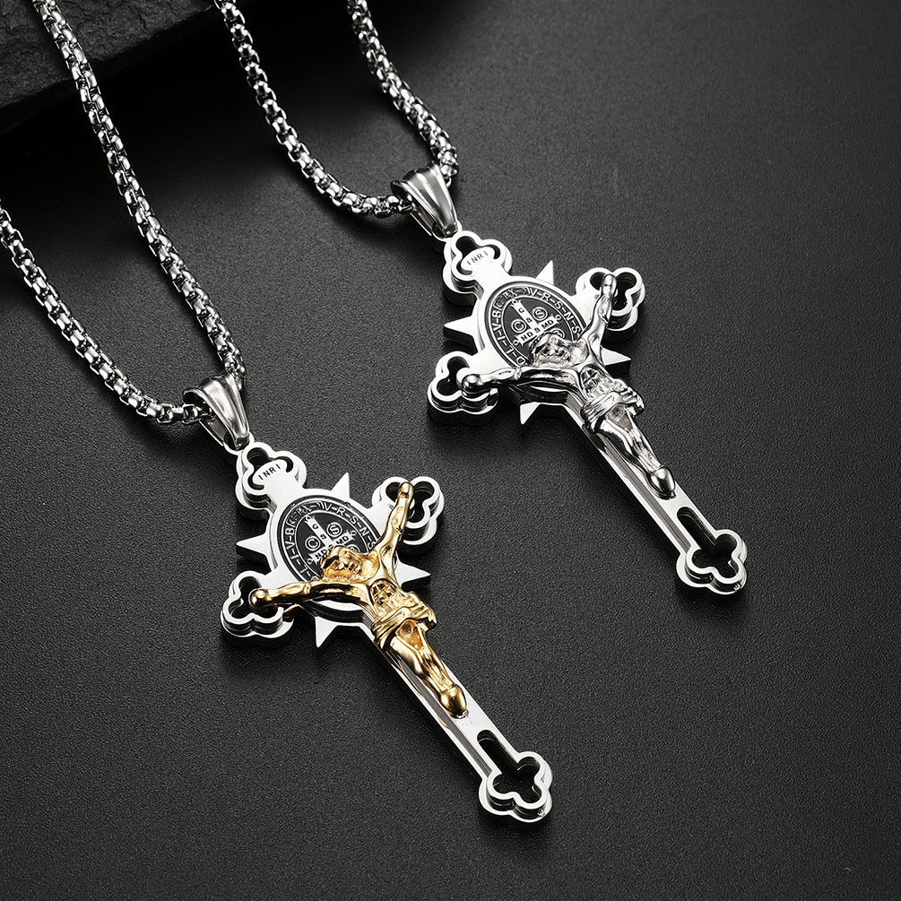 The PEACE Cross pendant & Necklace