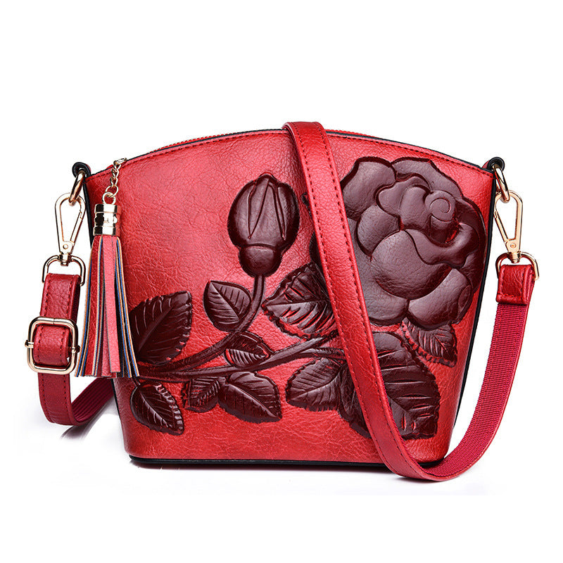 Embossed Women Shoulder Handbag (Buy 2 Get 1 Free, Ends 31-Dec-23)