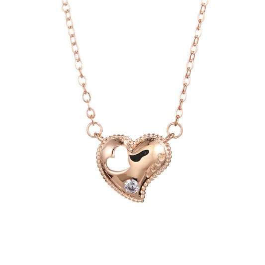 Love Heart Necklace (Offer Until 01-April-2024)
